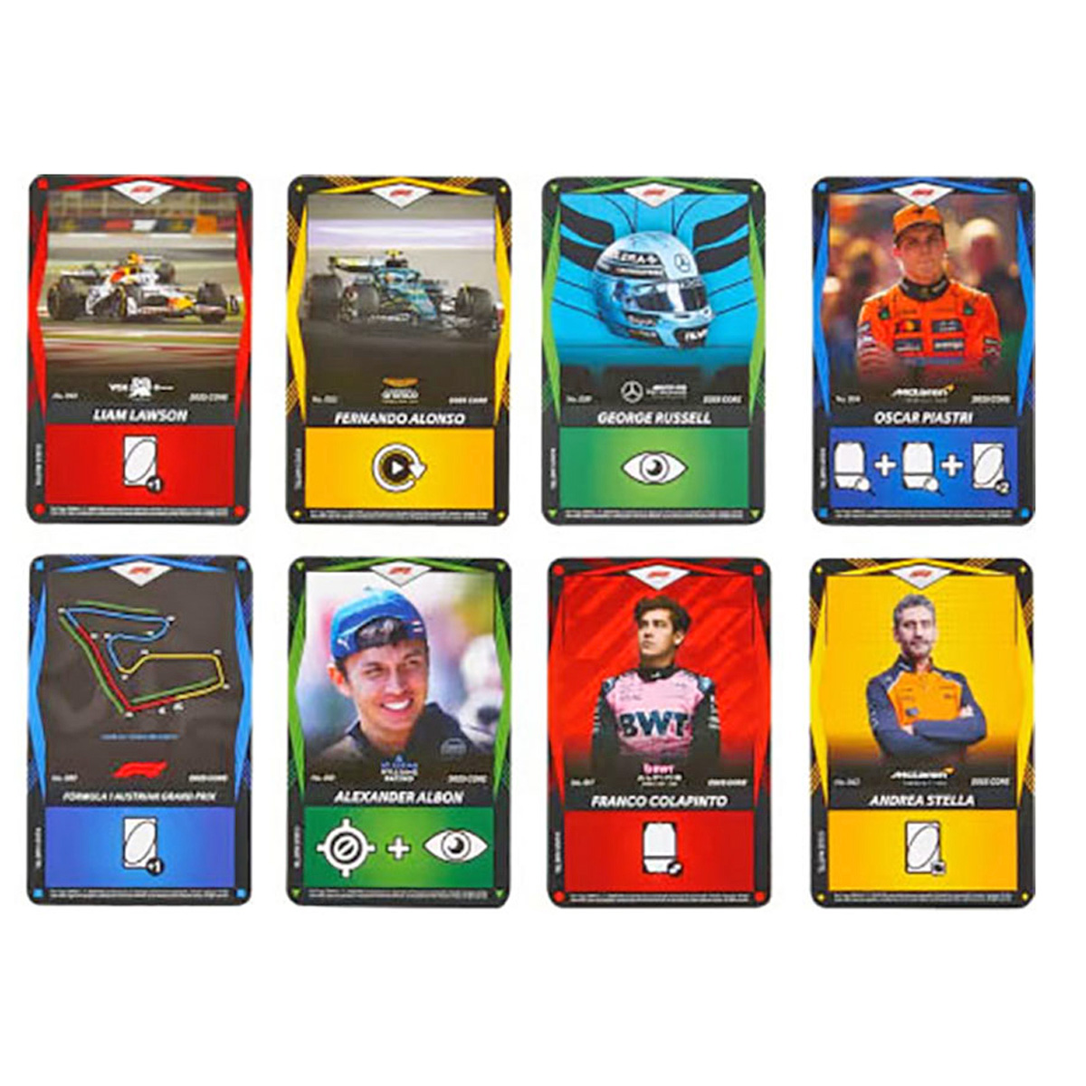 UNO Elite Formule 1 F1 2025 Core Edition Booster 3 Packs 30 Cartes Mattel - Image 3