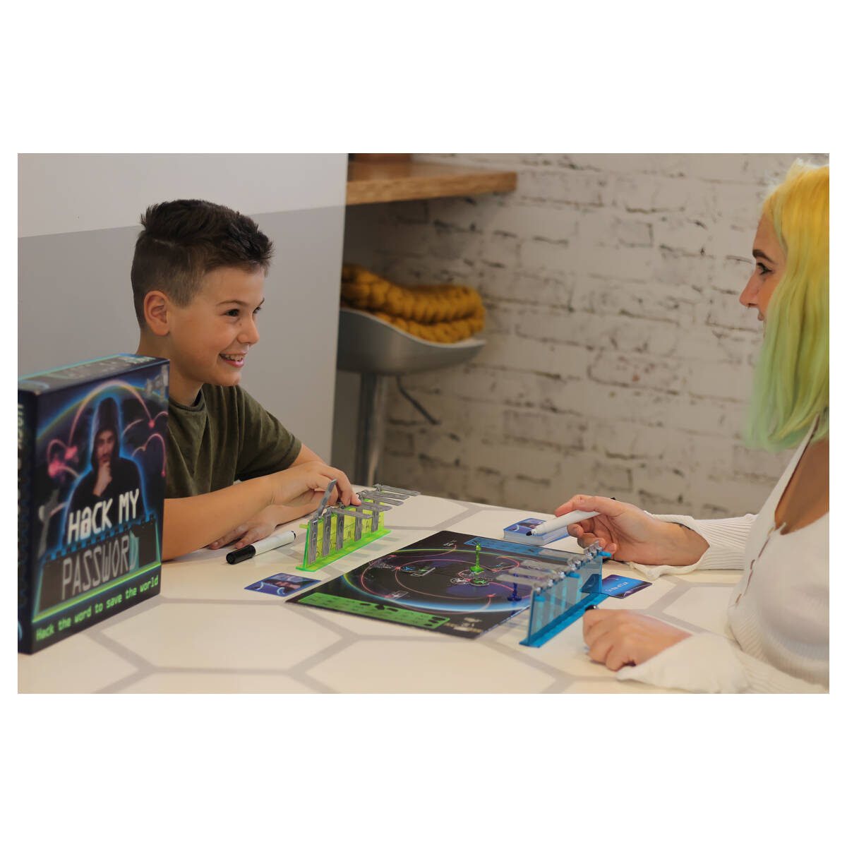 Tactic Games Hack My Password Board Games Fun Activity 2 Players Ages 8+yrs New - Image 3