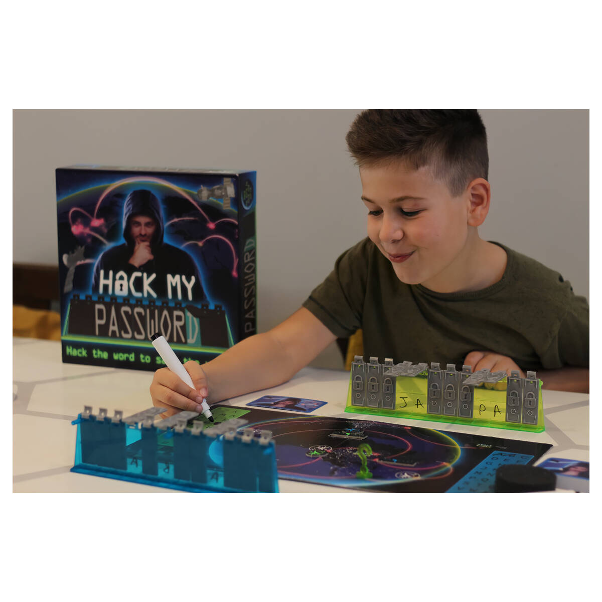 Tactic Games Hack My Password Board Games Fun Activity 2 Players Ages 8+yrs New - Image 4