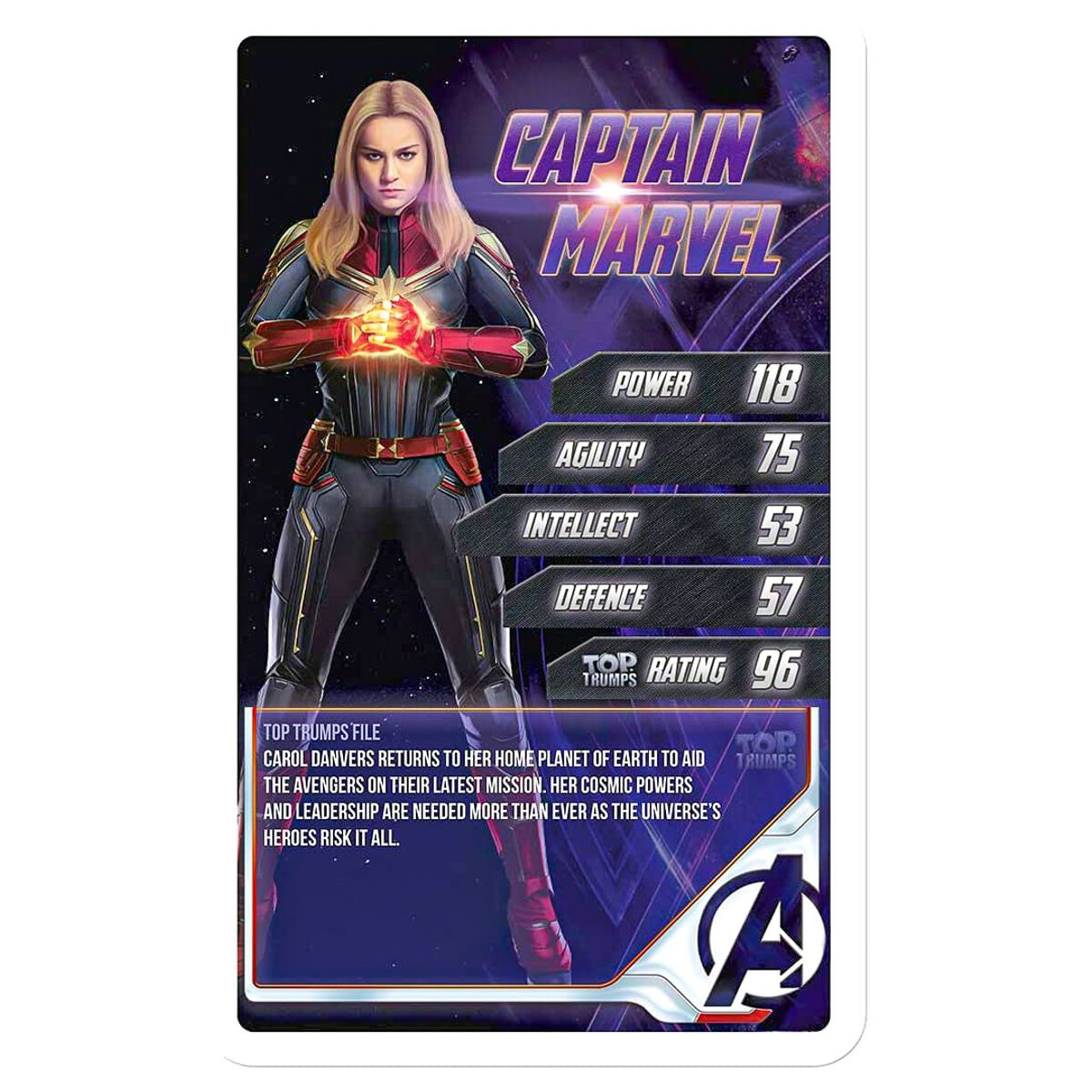 Marvel Top Trumps Avengers Endgame Travel Card Game For 2+ Players - Image 4