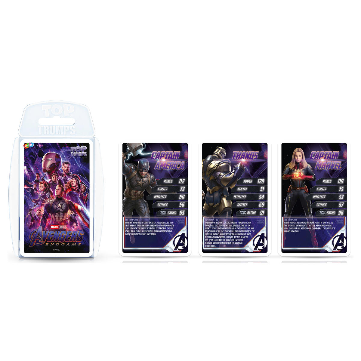 Marvel Top Trumps Avengers Endgame Travel Card Game For 2+ Players - Image 5