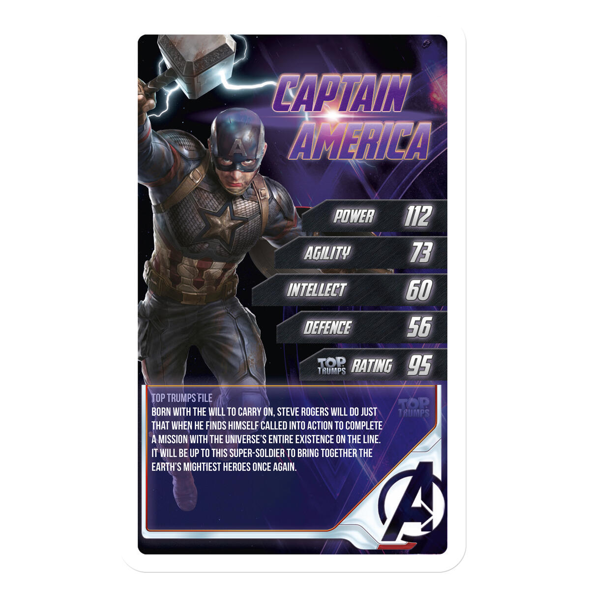 Marvel Top Trumps Avengers Endgame Travel Card Game For 2+ Players - Image 2