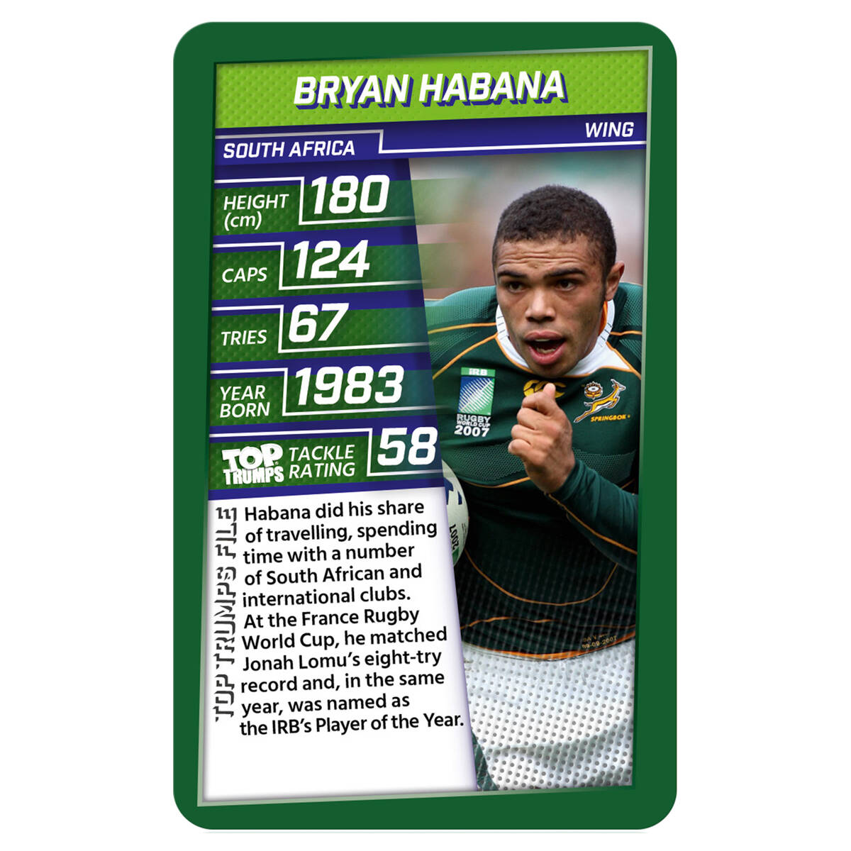 Top Trumps Legends Of Rugby Ebay