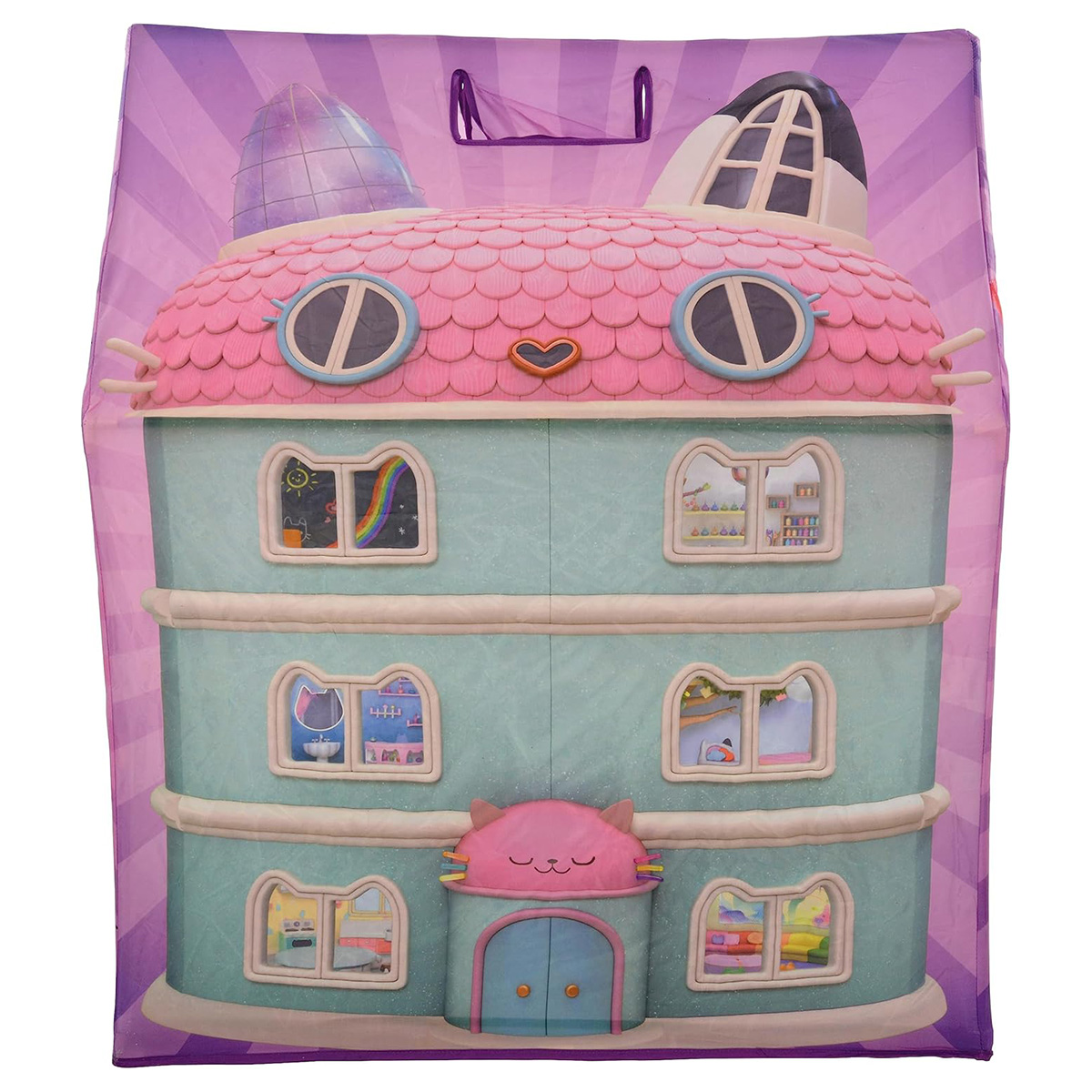 Gabby Dollhouse Kids Play Tent Indoor Outdoor Teepee Ages 2+ - Image 5