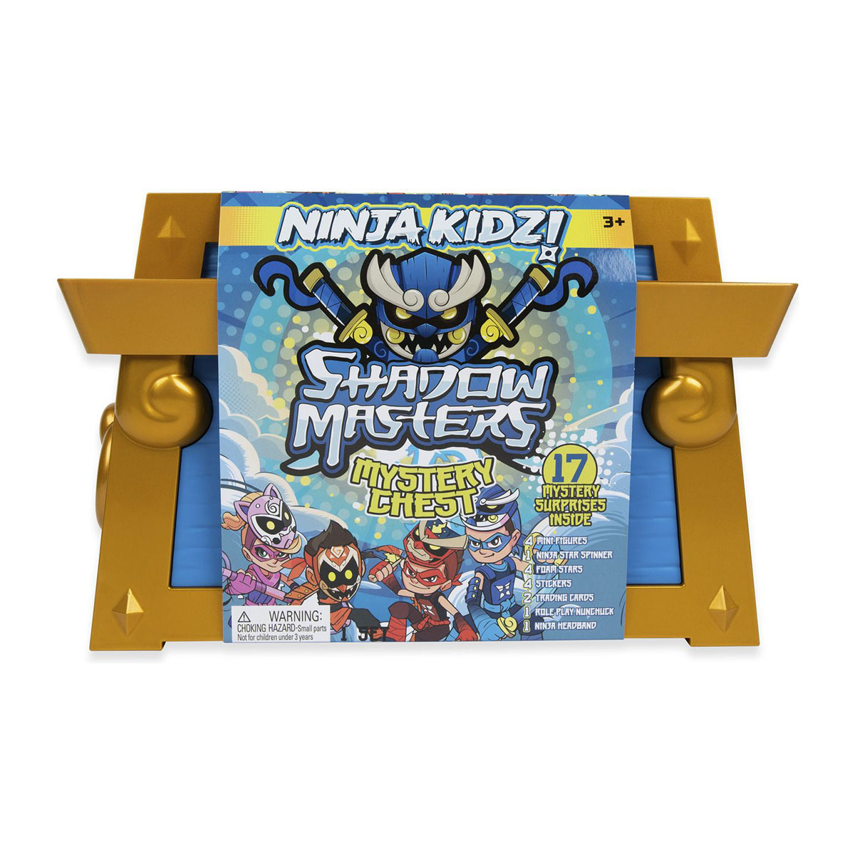 Ninja Kidz Shadow Masters Mystery Chest Überraschungsspielzeugset – Bild 1