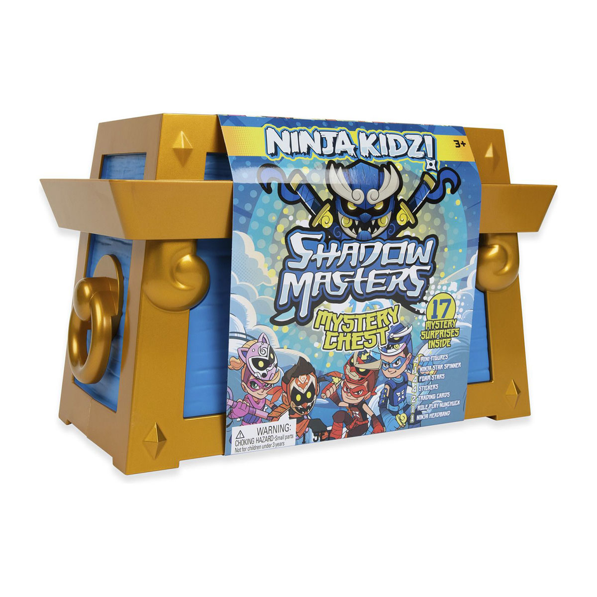 Ninja Kidz Shadow Masters Mystery Chest Überraschungsspielzeugset – Bild 4
