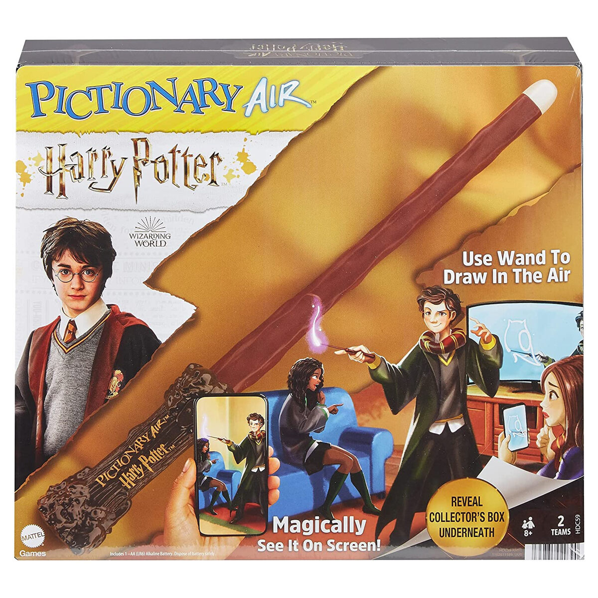 Pictionary Air | Harry Potter Edition | Fun Family Party Game - Image 1