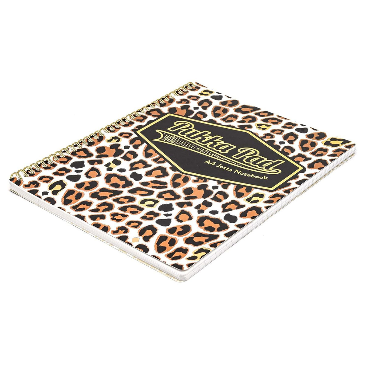 Pukka Pad A4+ Jotta Notebook Wild Leopard Print Ruled Notepad Assorted Designs - Image 6