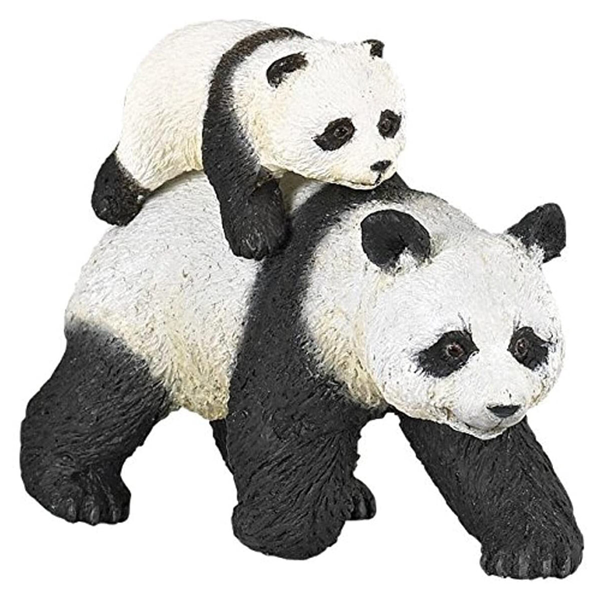 Papo Panda Figure 50071 Panda and Baby Panda Wild Animal Kingdom Figurine  - Image 1