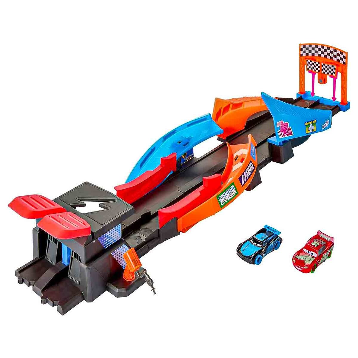 cars mattel neon racers mcqueen マックィーン Disney Pixar Cars 2014 Neon Racers - Lightning Mcqueen