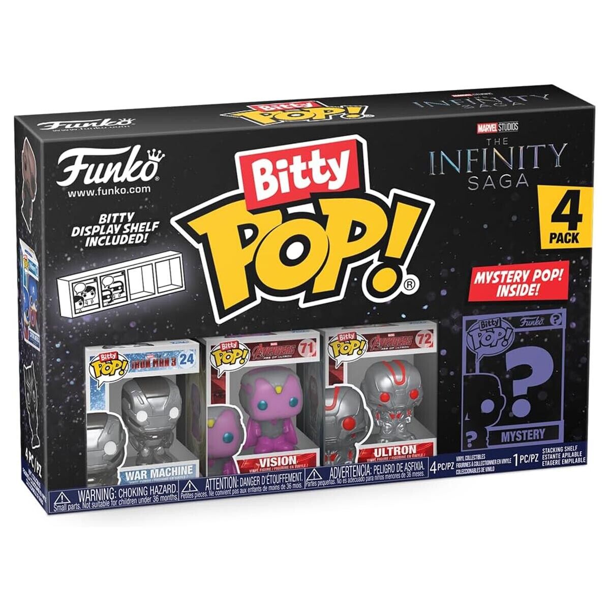Micro figuras coleccionables Funko Bitty POP TMNT Disney Star Wars Harry Potter - Imagen 27 de 36