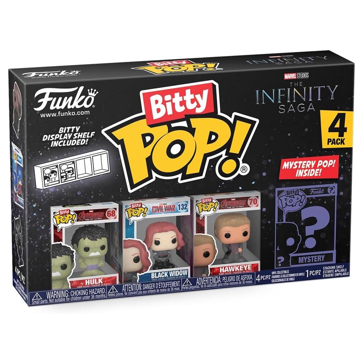 Micro figuras coleccionables Funko Bitty POP TMNT Disney Star Wars Harry Potter - Imagen 26 de 36
