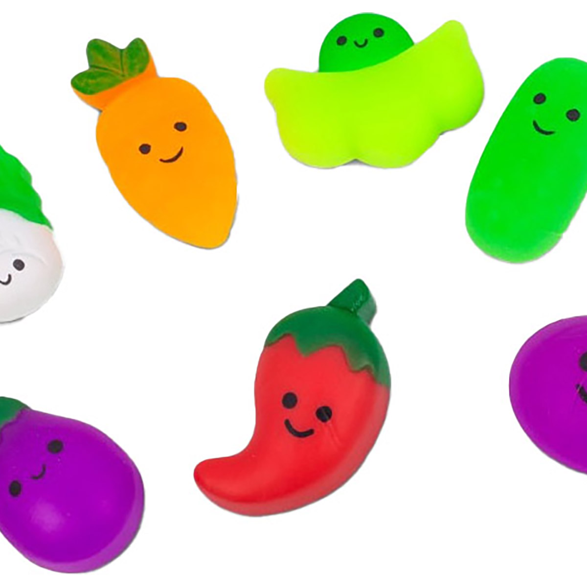 Tobar Fruit Squishy Buddies Jouet sensoriel anti-stress pour enfants de 3 ans et plus - Image 6