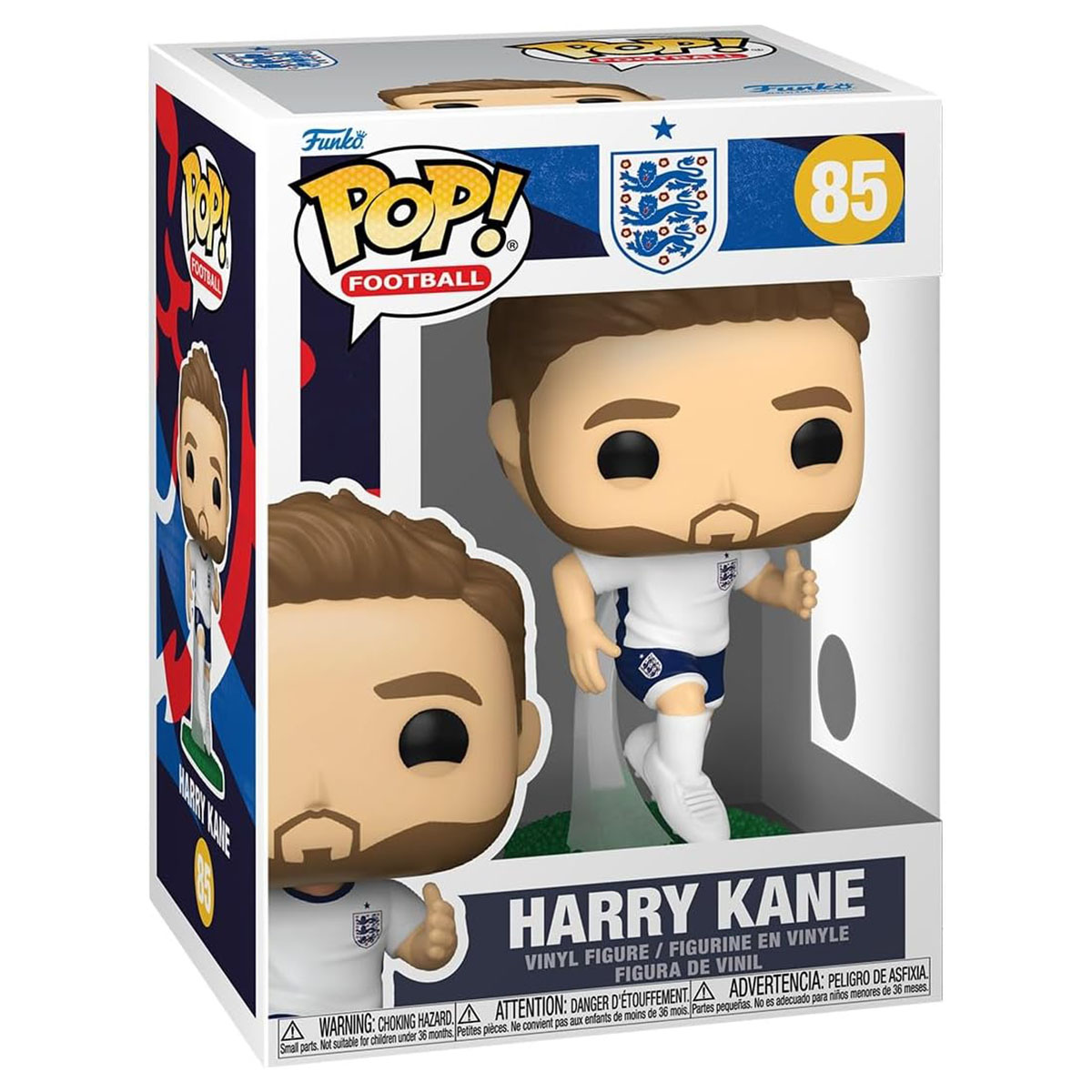 Funko Pop Football Harry Kane England Vinyl Figure Soccer Collectible - Image 1