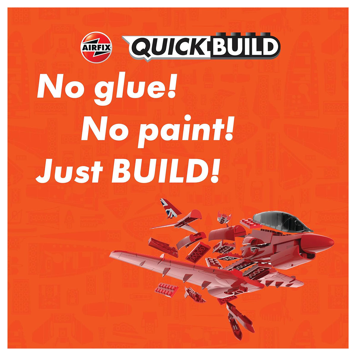 Airfix QUICKBUILD Red Arrows Hawk J6018 Model Aircraft Kit Ages 6+ - Image 4