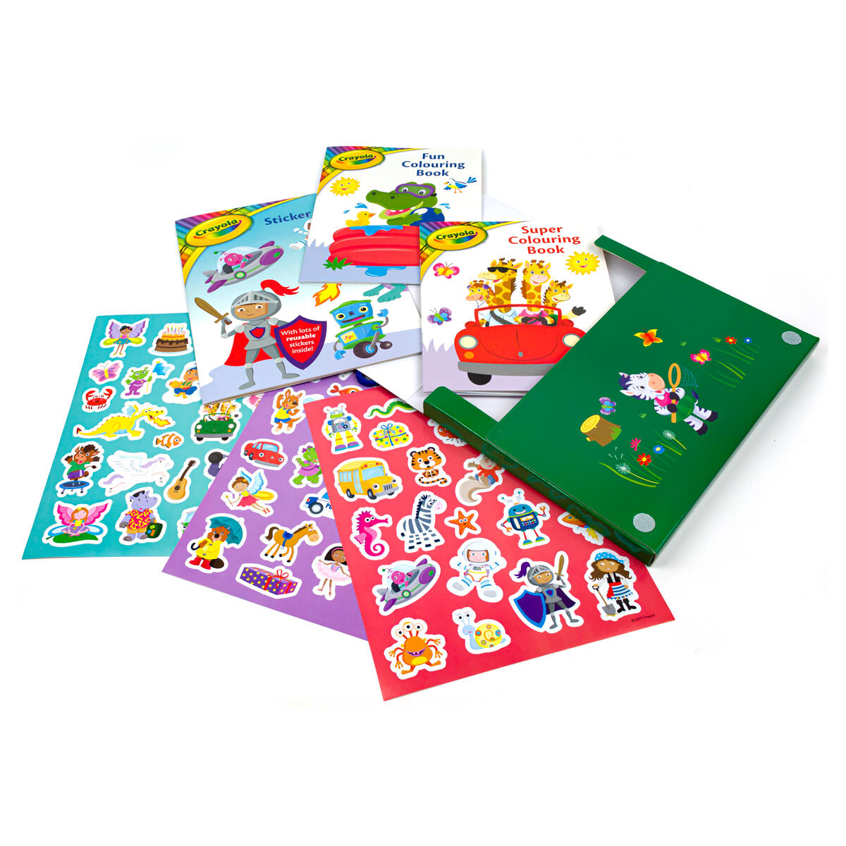 Crayola Activity Pack loads of colouring fun with Colouring and
