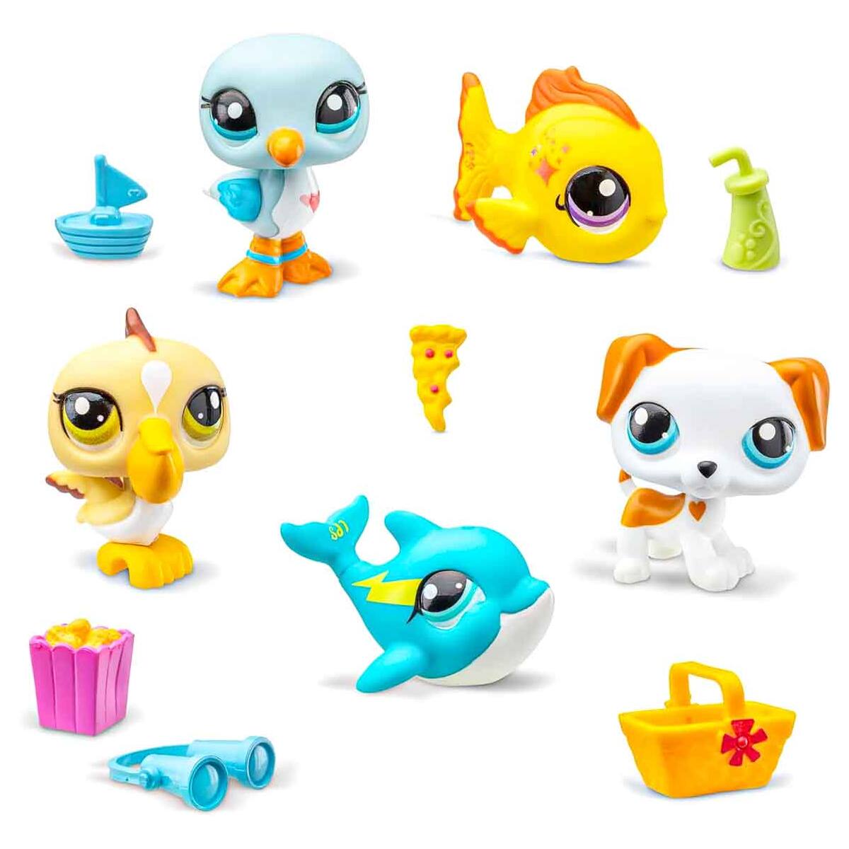 Littlest Pet Shop Collector Set Beach Besties 5-Pack (Series 1