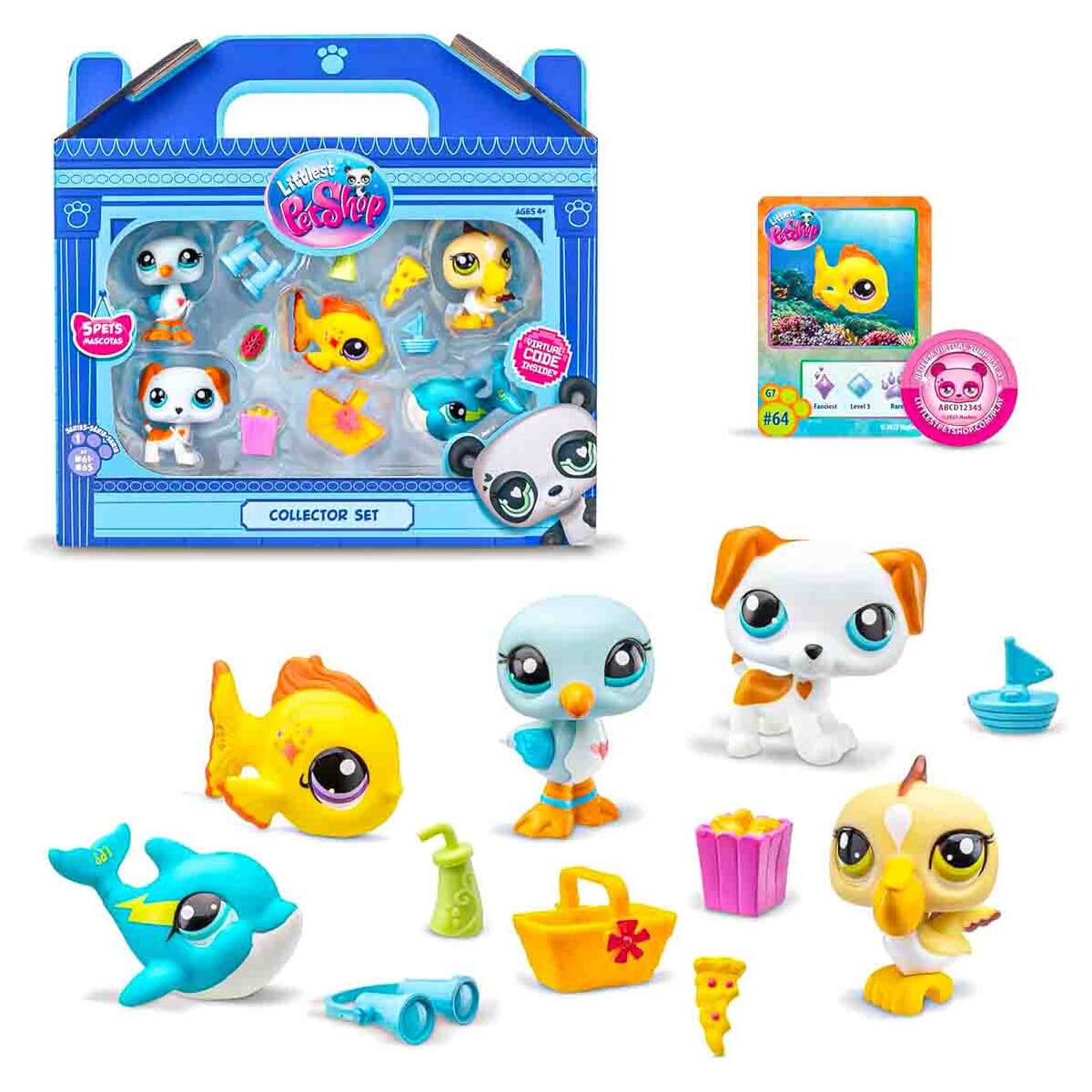 Littlest Pet Shop Collector Set Beach Besties 5-Pack (Series 1