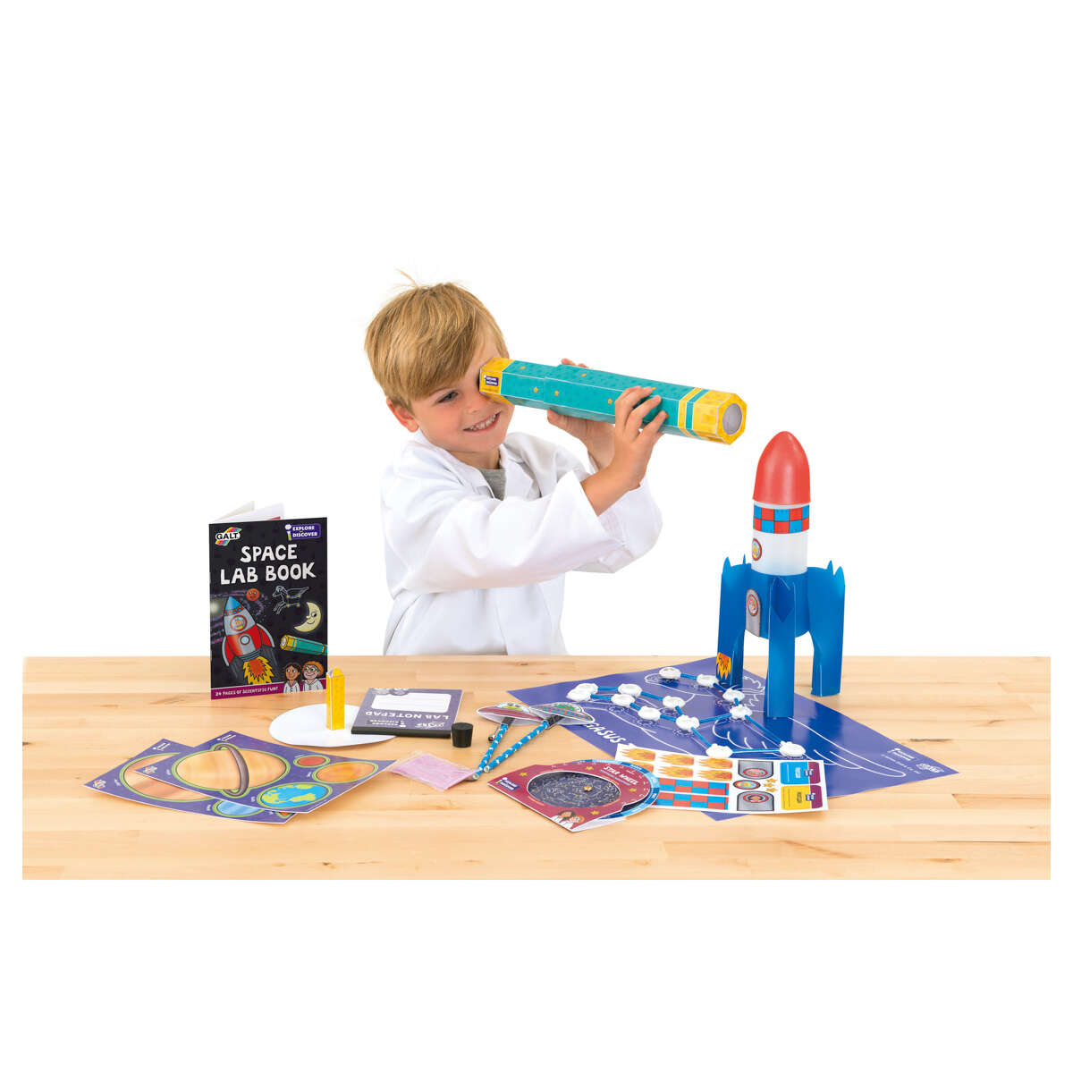 Galt Toys Space Lab Solar System Science Experiment Kids Educational Kit New 5+ - Image 1