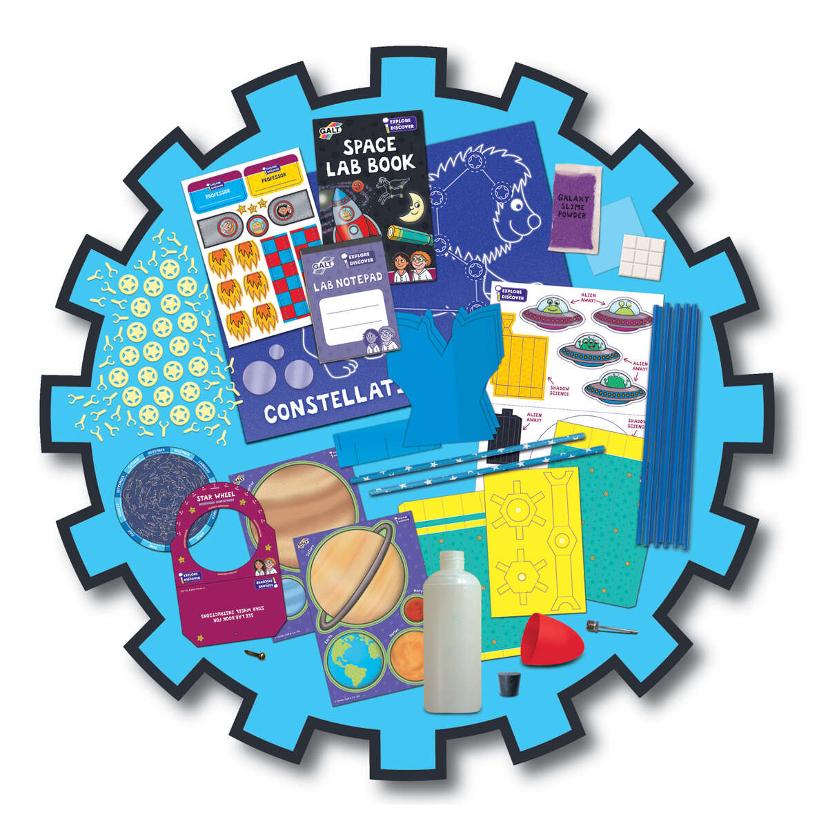 Galt Toys Space Lab Solar System Science Experiment Kids Educational Kit New 5+ - Image 2