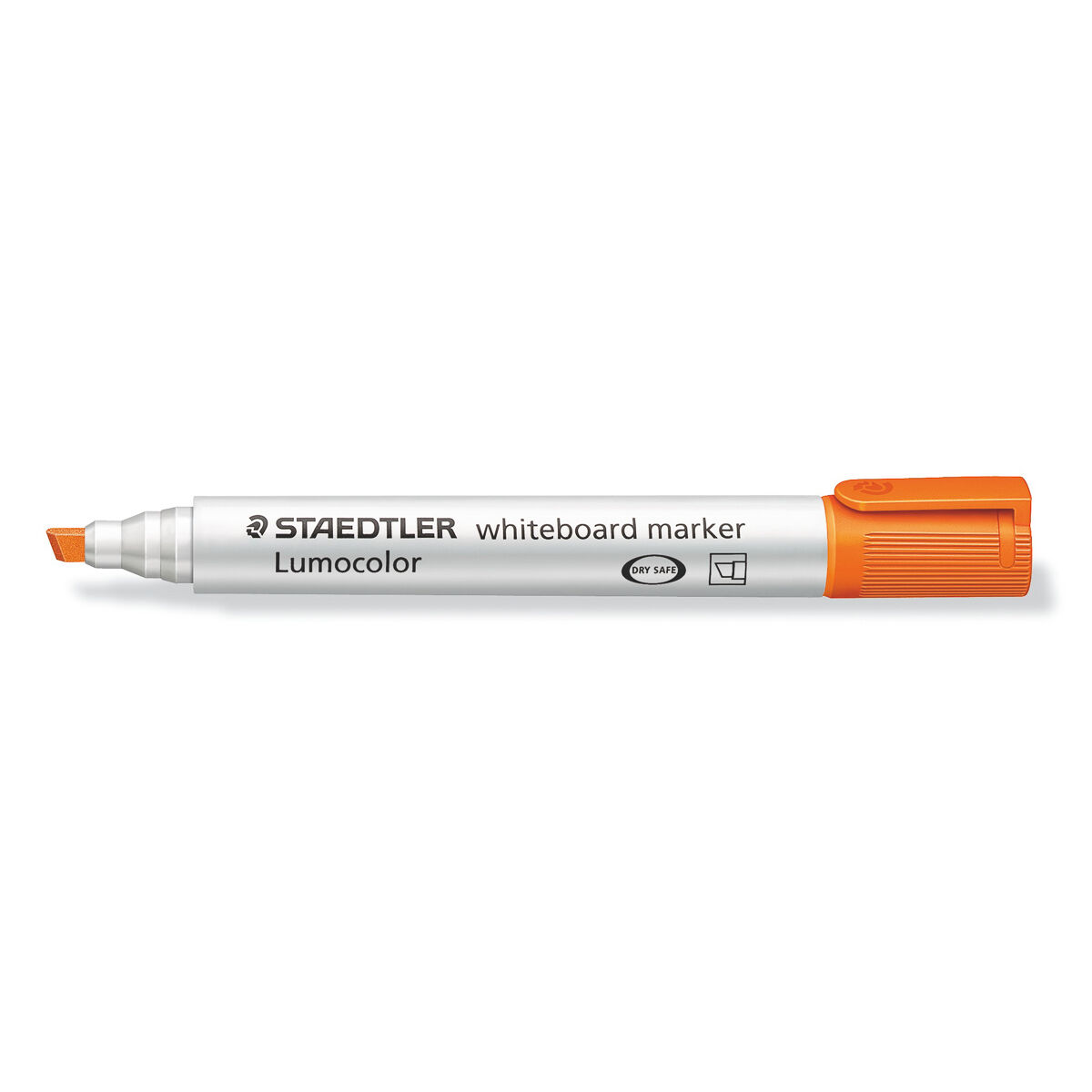 Staedtler | Lumocolor WhiteBoard Marker | Chisel Tip | Orange | Dry Safe | New - Image 2
