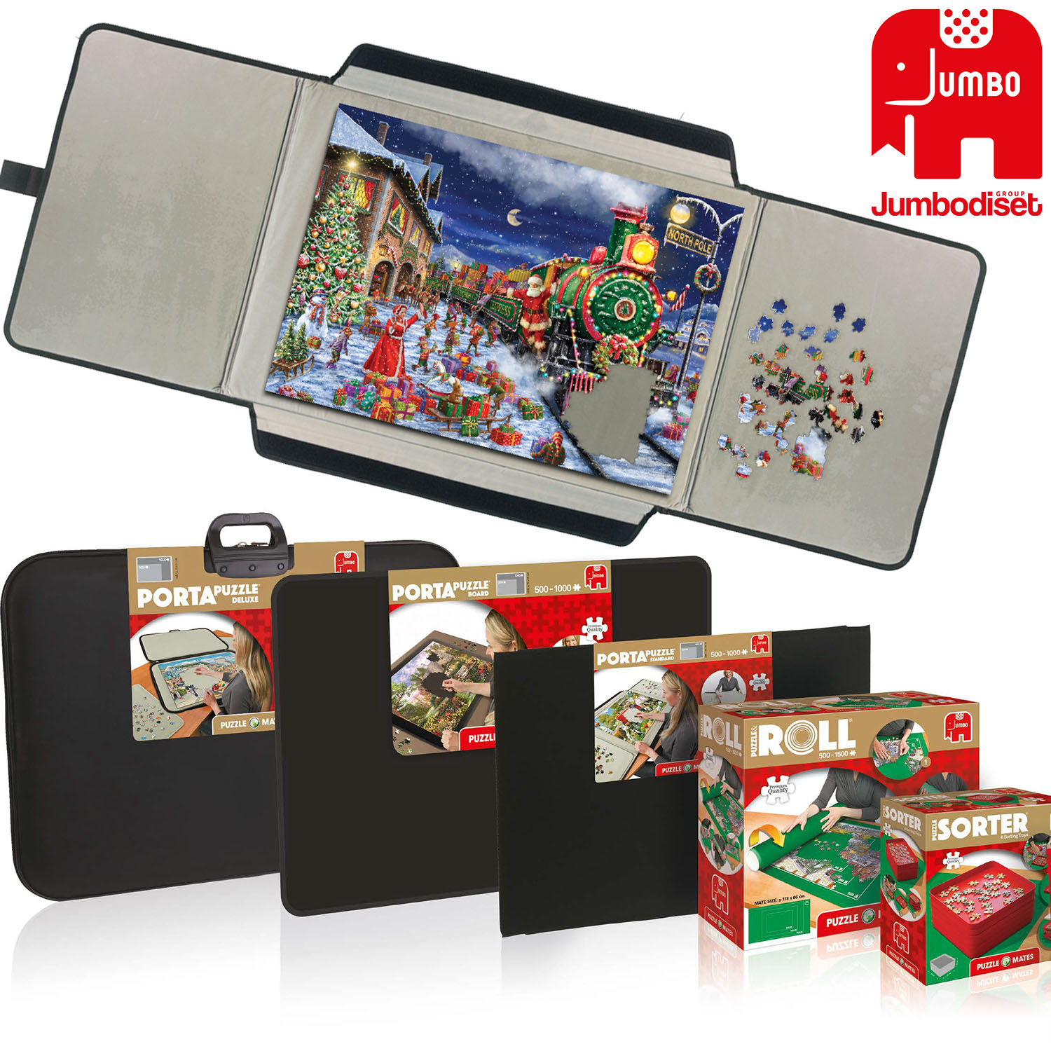 Portapuzzle Deluxe 1000 Piece Jigsaw Puzzle Case - The Ideal Solution