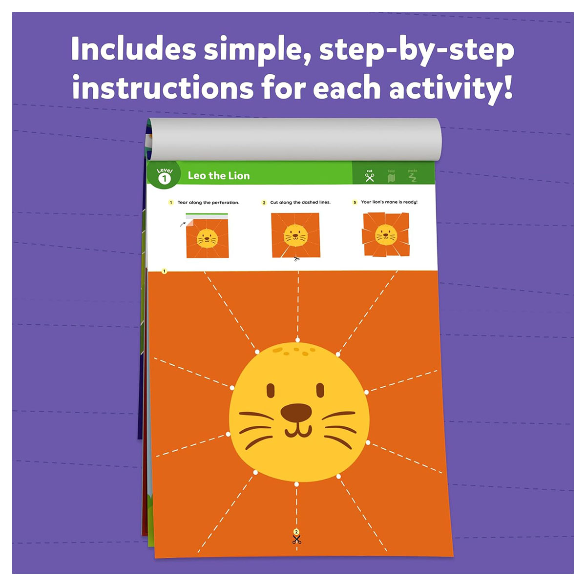 Skillmatics Scissor Skills Activity Book Snip Snip 25 Fun Cutting & Creative - Image 5