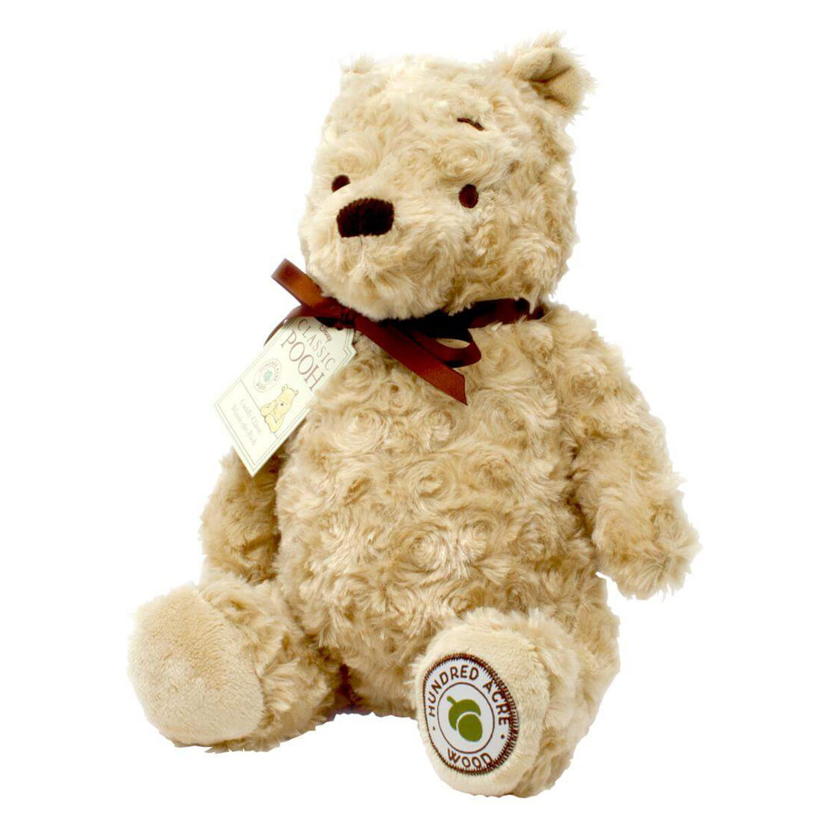 Winnie the Pooh Soft Toy Classic Cuddly Hundred Acre Wood Kids Christening Gift - Image 1