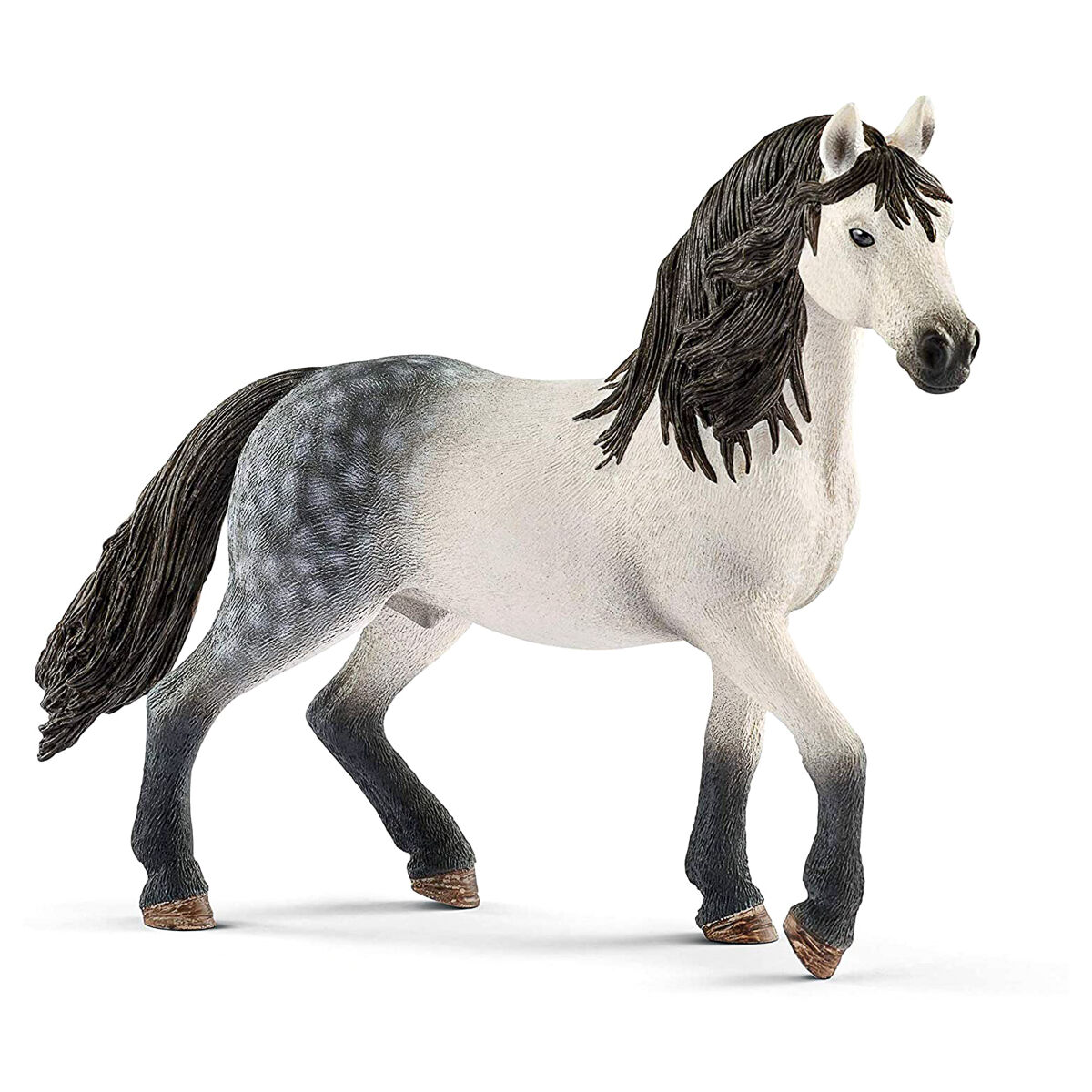 Schleich | Andalusian Stallion Detailed Figure 13821 | Action Collectable Toys | - Image 1