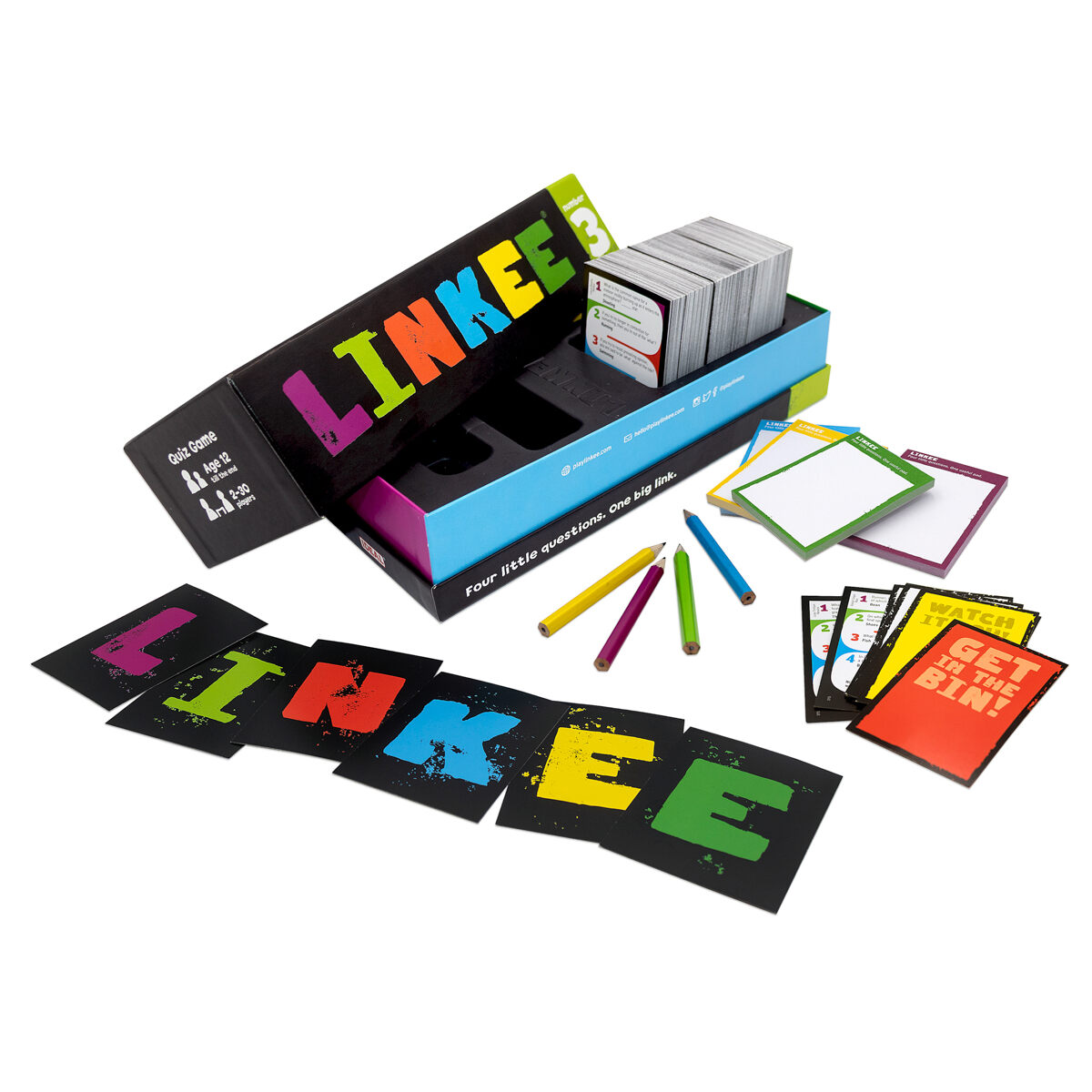 LINKEE - Original Trivia Quiz Board Game - 3rd Edition  - Image 4