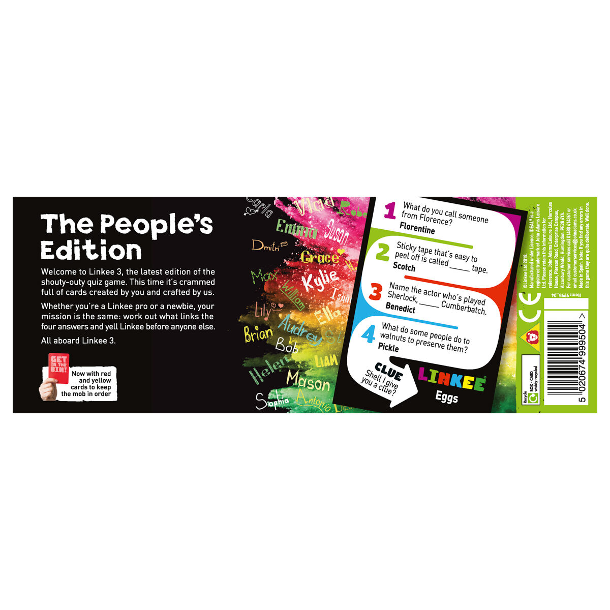 LINKEE - Original Trivia Quiz Board Game - 3rd Edition  - Image 5