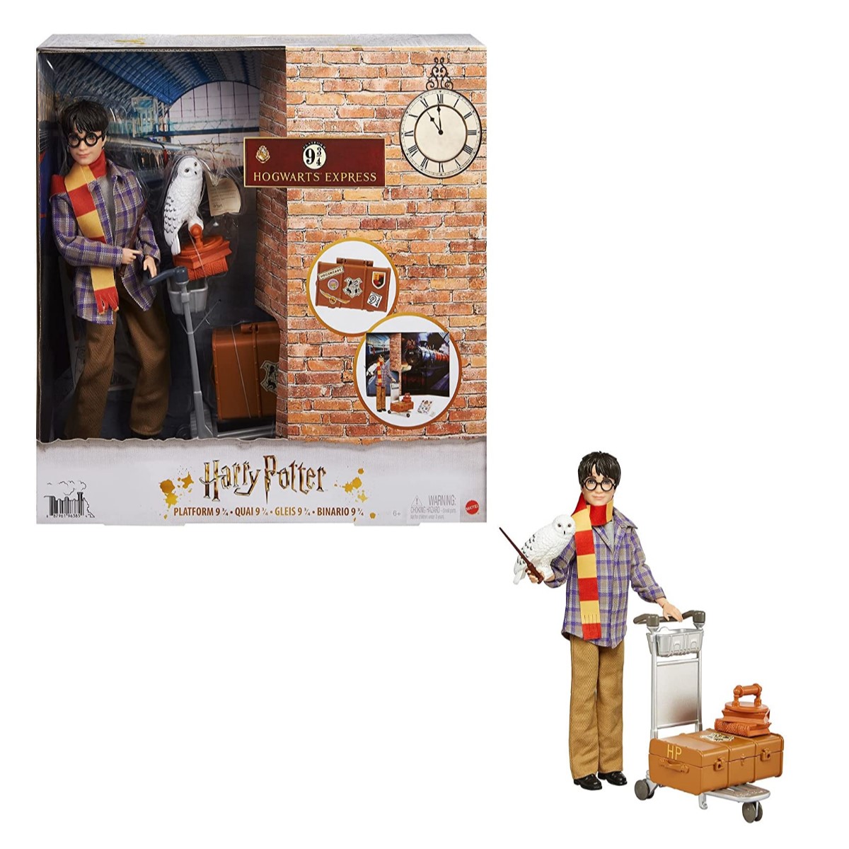 Harry Potter Pupazzo Harry Potter Torneo dei Tre Maghi Mattel GKT97