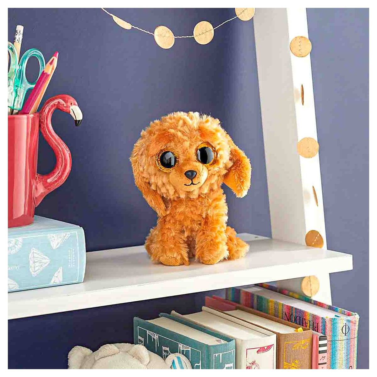 TY Beanie Babies Boos Noodles le chien régulier 15 cm peluche douce neuf avec étiquettes - Image 3