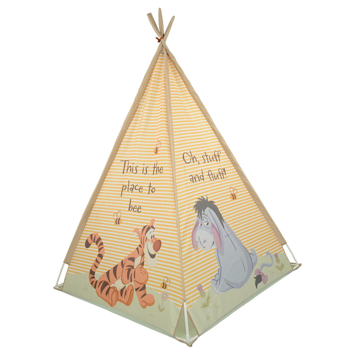 Disney Winnie The Pooh Kids Play Tent Teepee Ages 3+ - Image 1