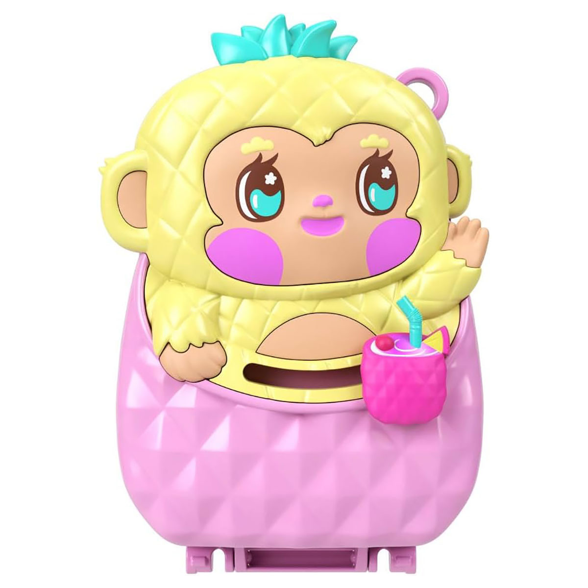 Polly Pocket Monkey Compact Playset Ages 4+ Mattel - Image 2