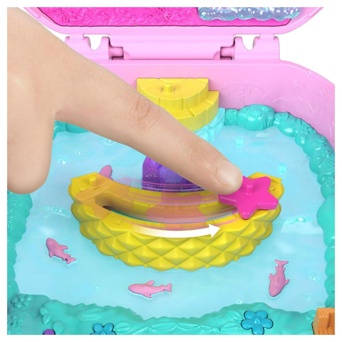 Polly Pocket Monkey Compact Playset Ages 4+ Mattel - Image 4
