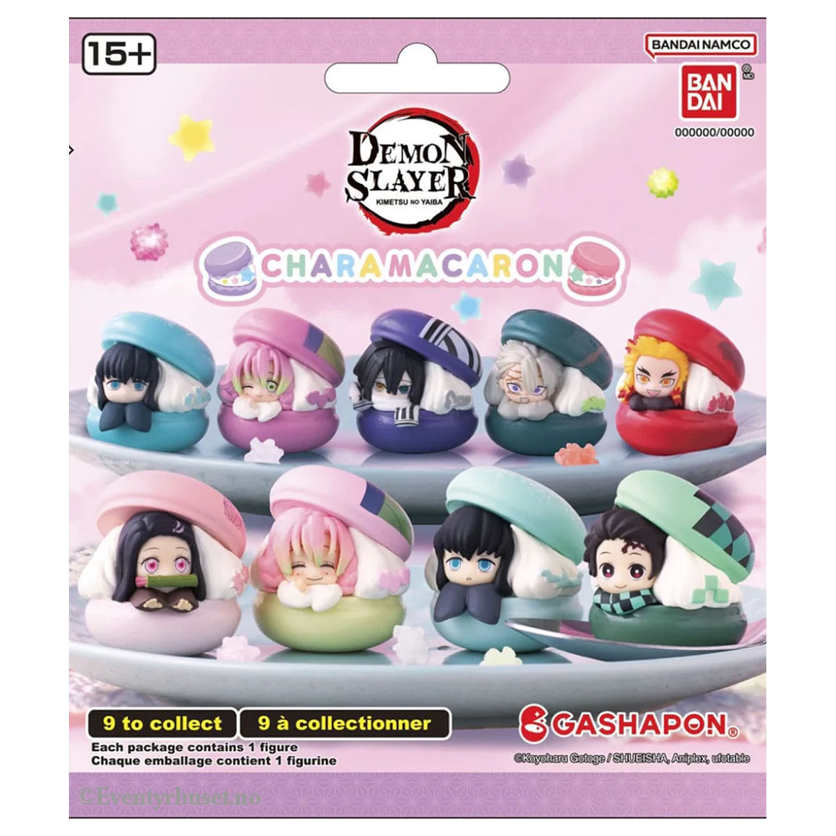 Demon Slayer Character Macaron Blind Bag Collectible Figure Mystery Pack - Image 1