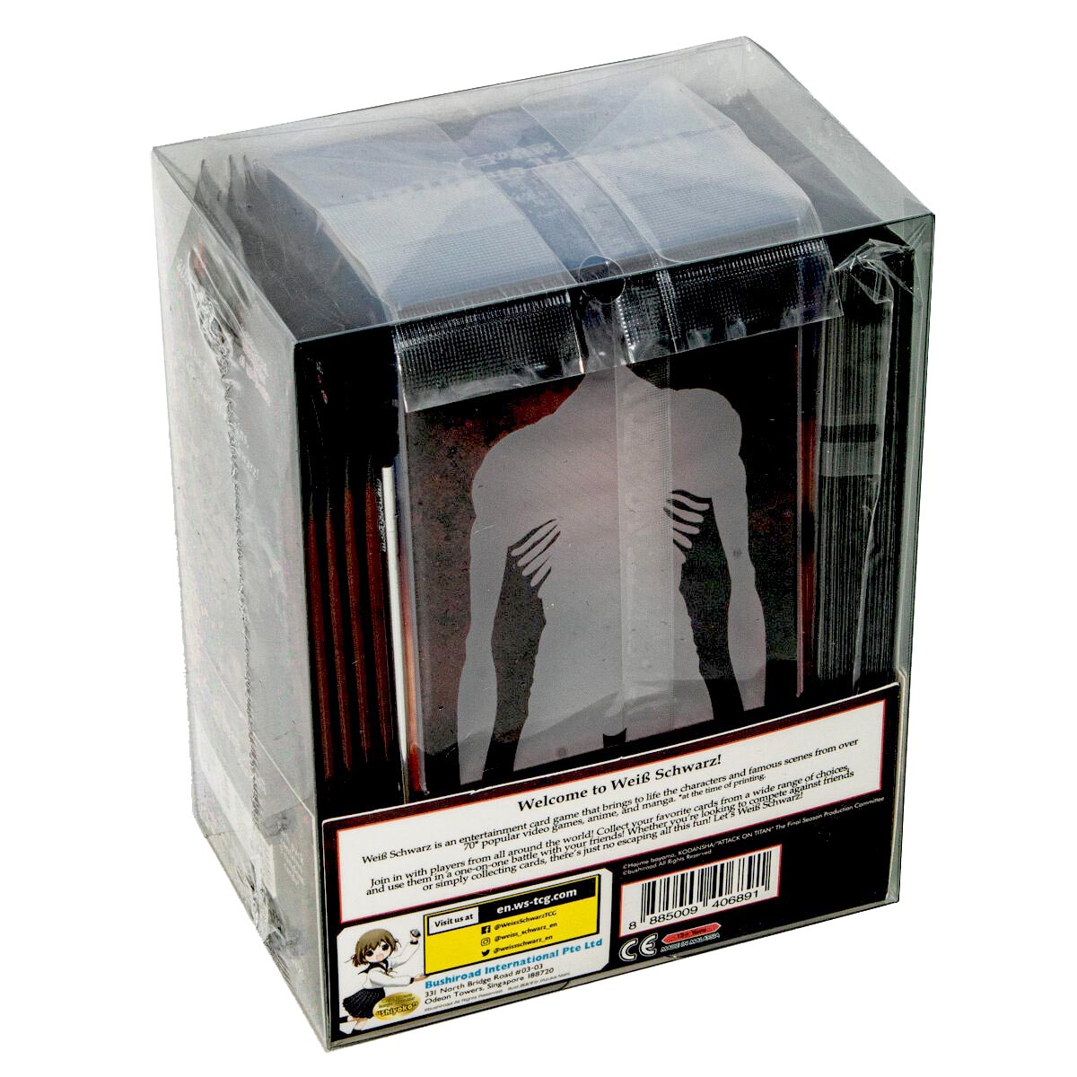 Weiß Weiss Schwarz Attack on Titan Final Season Supply Set Boosters Sleeves New - Image 2