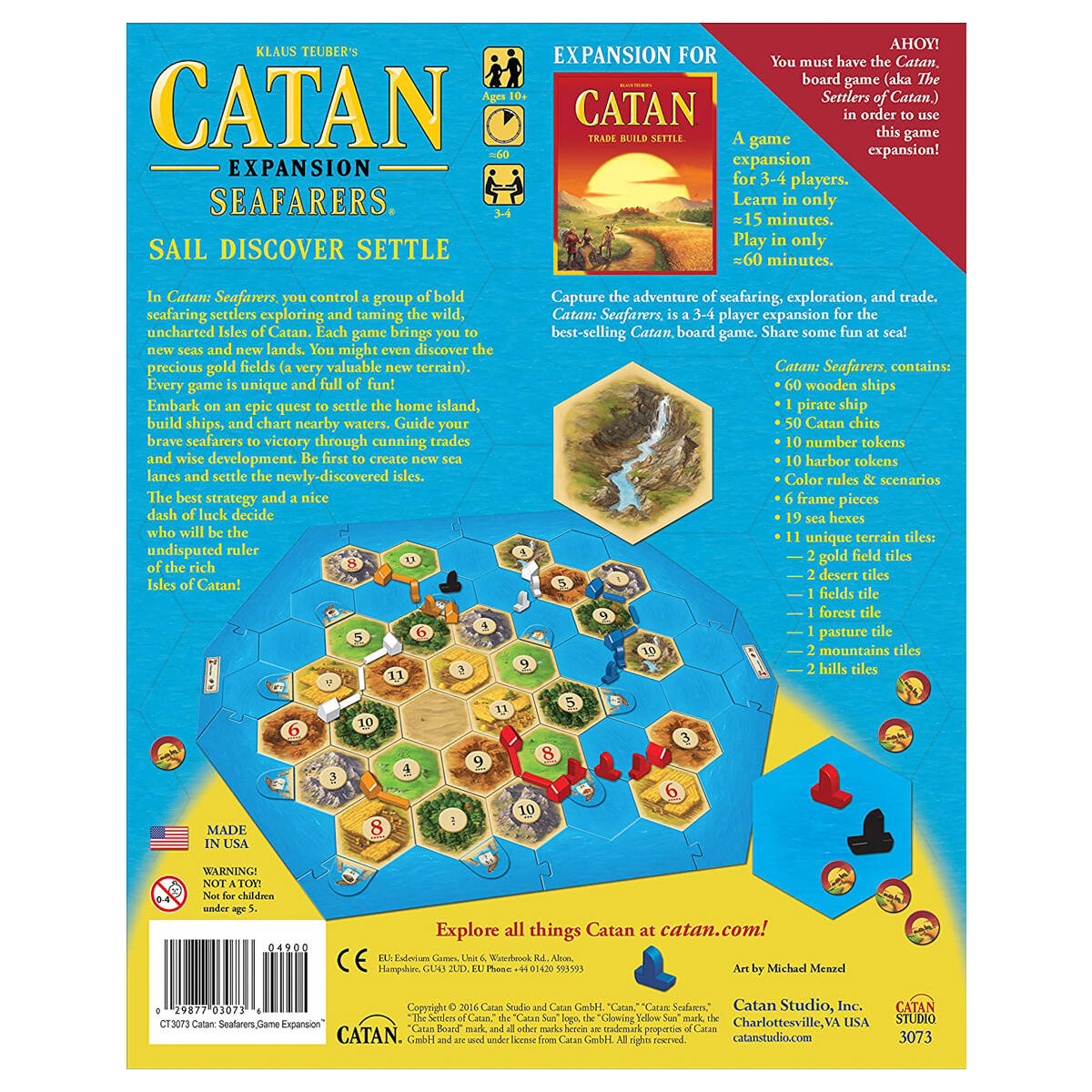 catan board game age range