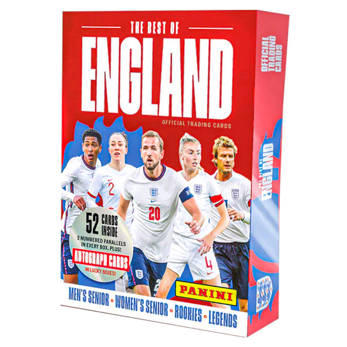 Panini Official The Best of England Trading Sports Cards Set 52 Autos Parallels  - Image 3