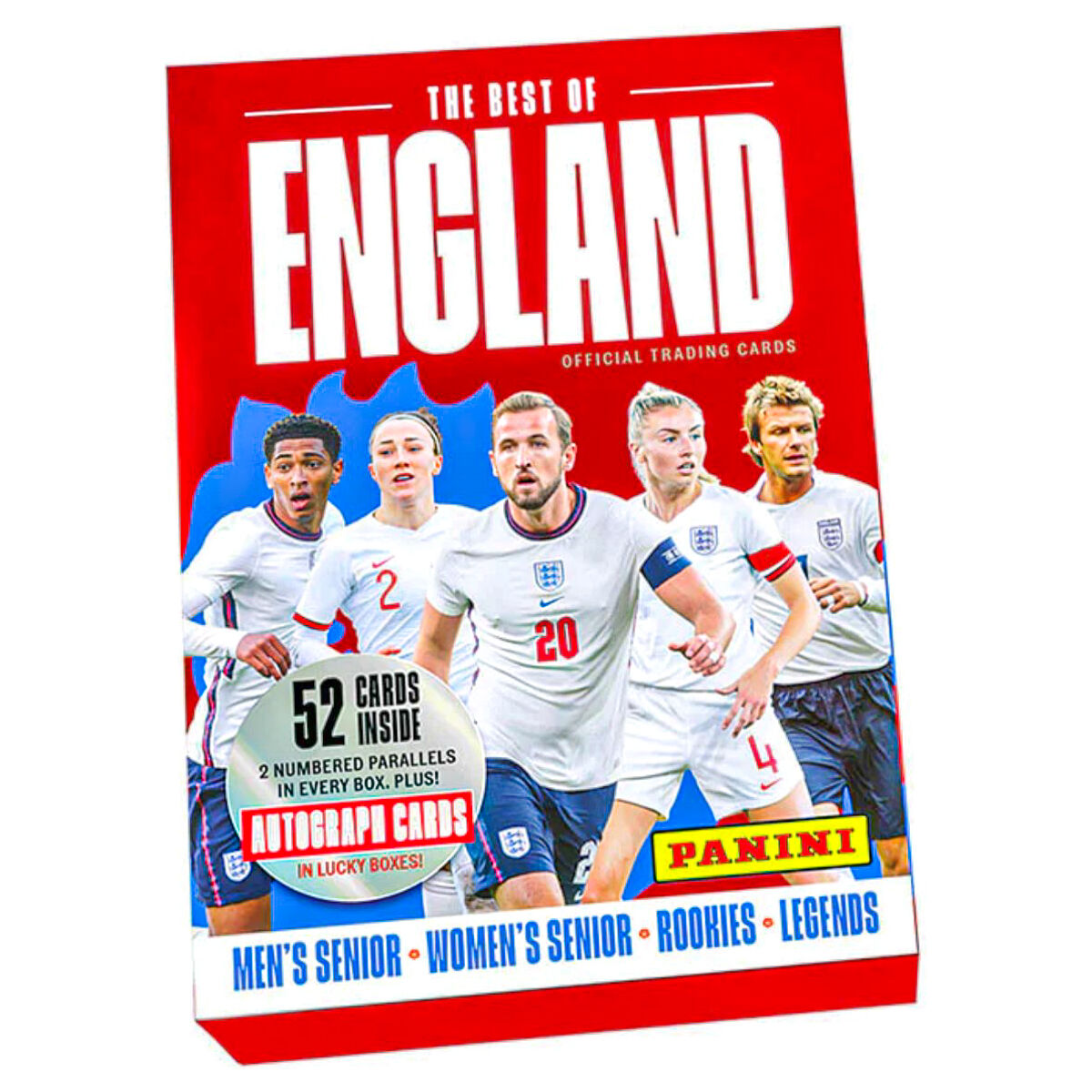 Panini Official The Best of England Trading Sports Cards Set 52 Autos Parallels  - Image 1