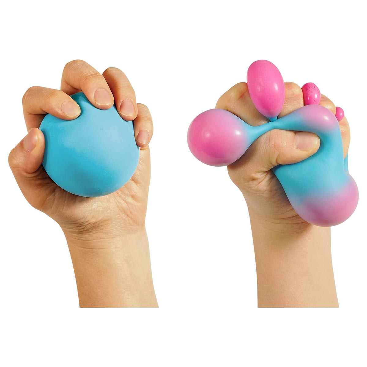 Schylling Kleurveranderende Nee Doh Stress Ball – 3 verschillende kleuren, Funky NeeDohball Fidget Toy to Stress & Relieve Angst, Niet-giftig Dough Materiaal