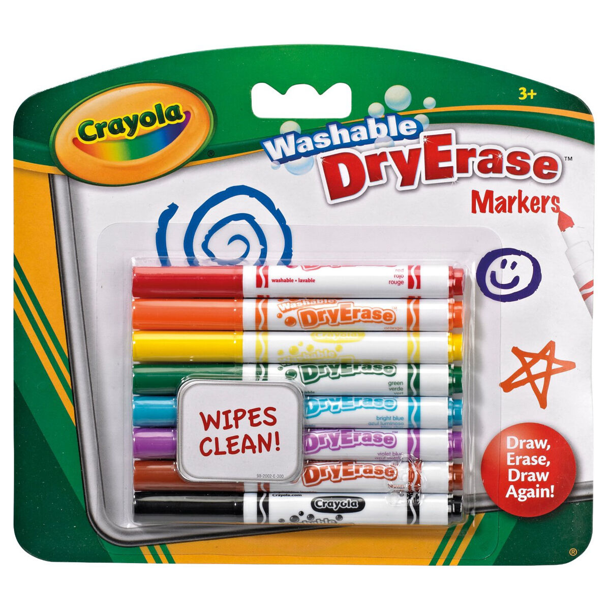 Crayola First Markers 24 Couleurs//Bo/îte Crayons Jumbo Lavables