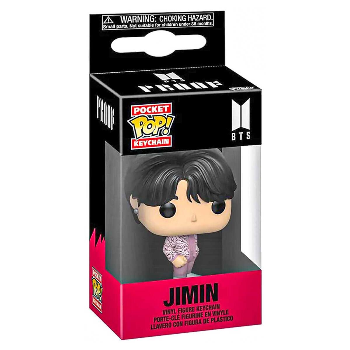 Funko POP Keychain BTS S4 Jimin Collectible Vinyl Figure Keyring Accessory 72570 - Image 1