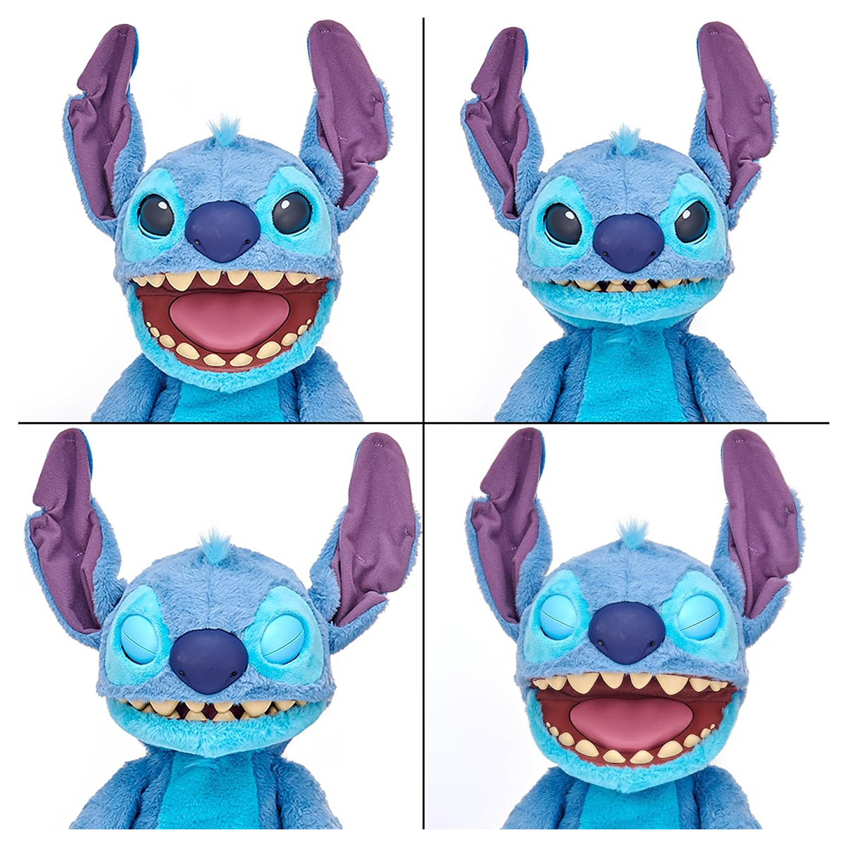 Real FX Disney Stitch Interactive Puppet Plush Toy Realistic