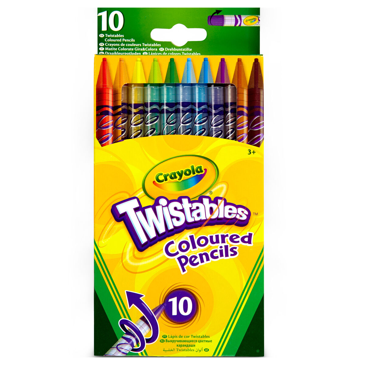 Crayola Twistables Coloured Pencils (Pack of 10) | eBay