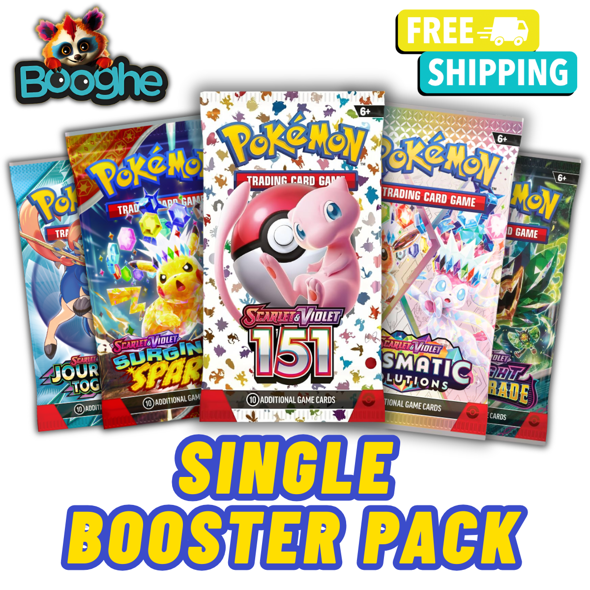 mystery pokemon booster box Pokemon Mystery Packs Pokemon TCG Mystery Box: 4 Boosters + 1 Mystery Pack  – 1 In 3 Chance Of Prismatic & 151 – Factory Sealed Mysterious Treasures Booster  Pack