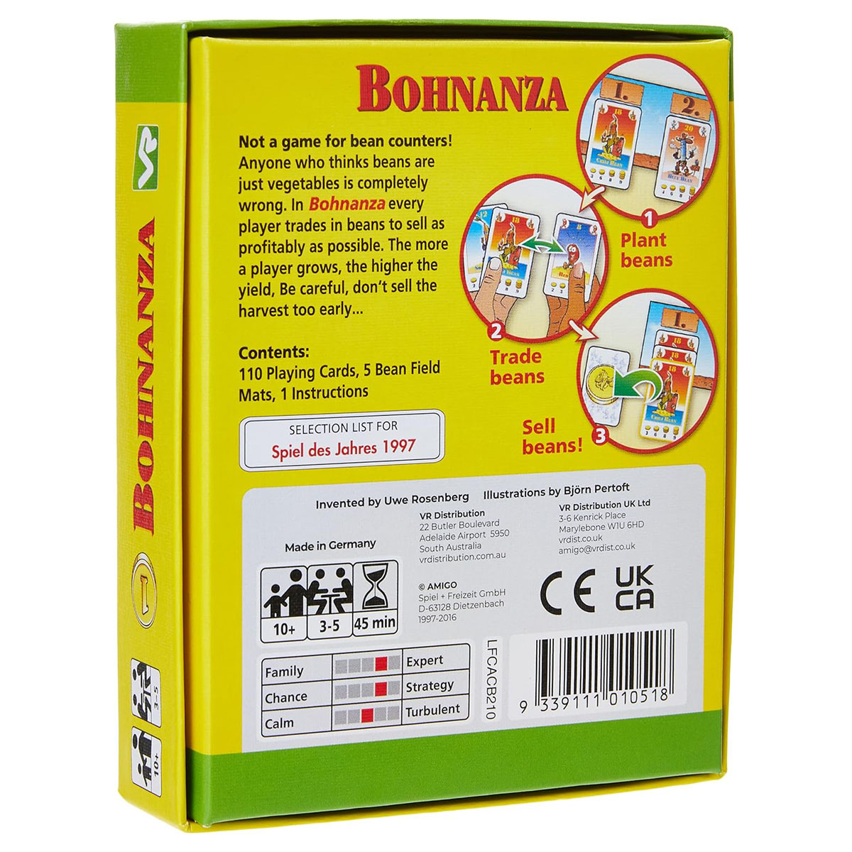 Bohnanza Original Family Card Game 35 Players Ages 10 to Adult - Image 3