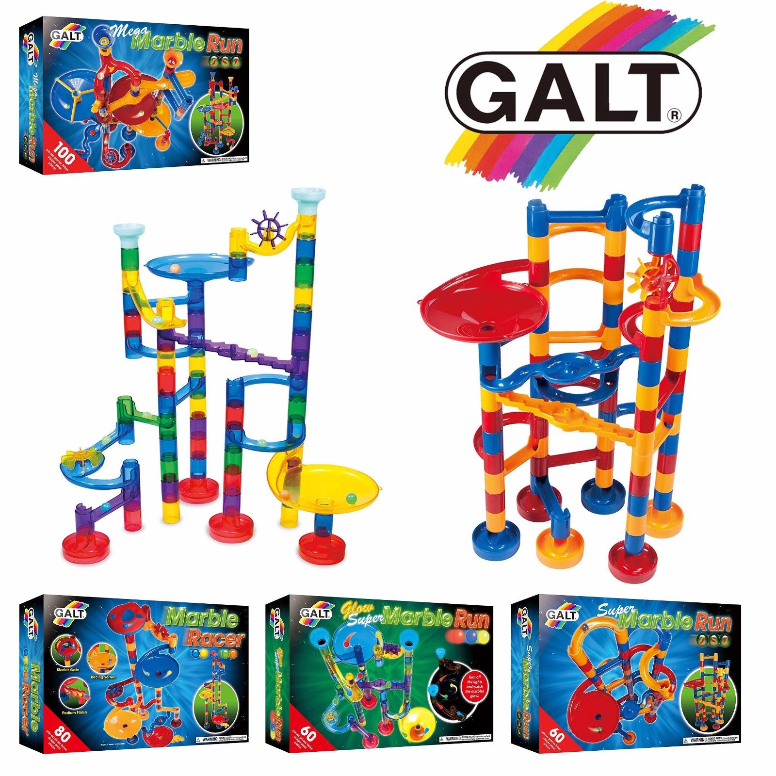 GALT Marble Run Classic, MEGA, Glowing, Junior 7 to choose from! eBay
