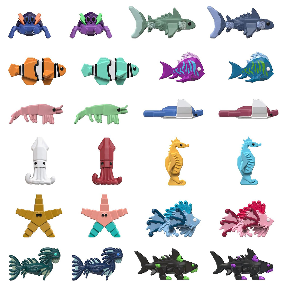 Panini Fisch Mystery Microfigure Pack Serie 1 Blindpackung – Bild 2